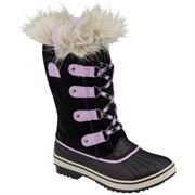 Sorel Youth Tofino B�rn, Black / Hydrangea